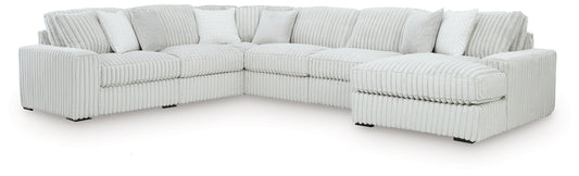 Stupendous 6-Piece Sectional with Chaise