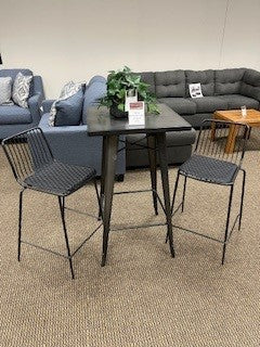 Thomas Metal Bar Table & Stools