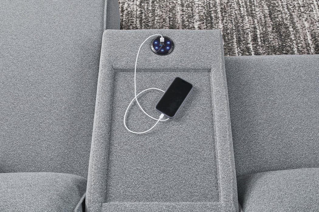 ModMax II 6-Piece Reclining Sectional with Console