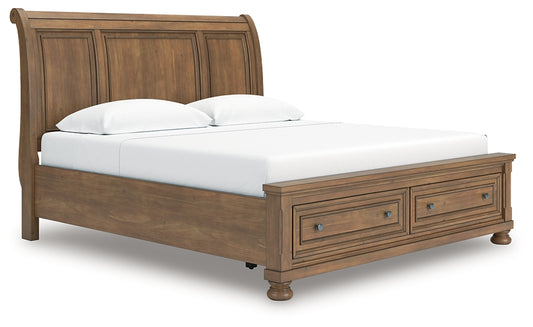 Feddinger King Storage Sleigh Bed