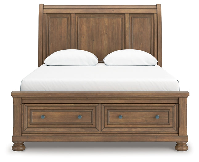 Feddinger Queen Storage Sleigh Bed