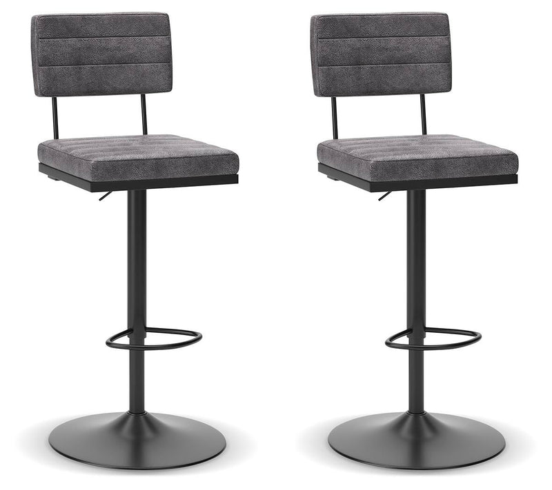 Strumford Tall Swivel Barstool (2/CN)