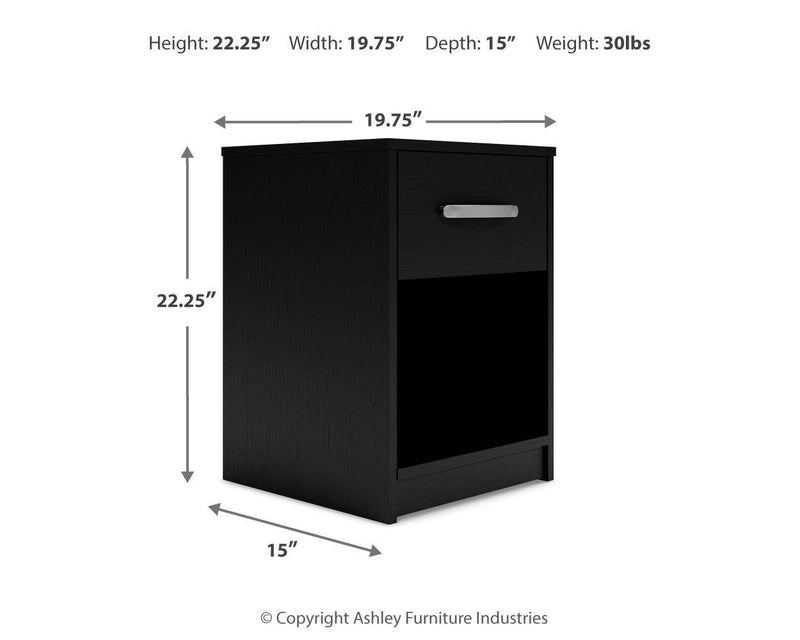 Finch One Drawer Night Stand