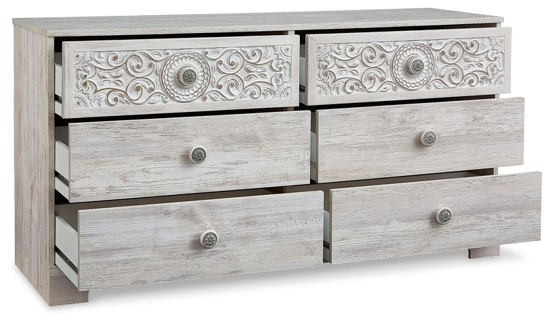 Paxberry Six Drawer Dresser
