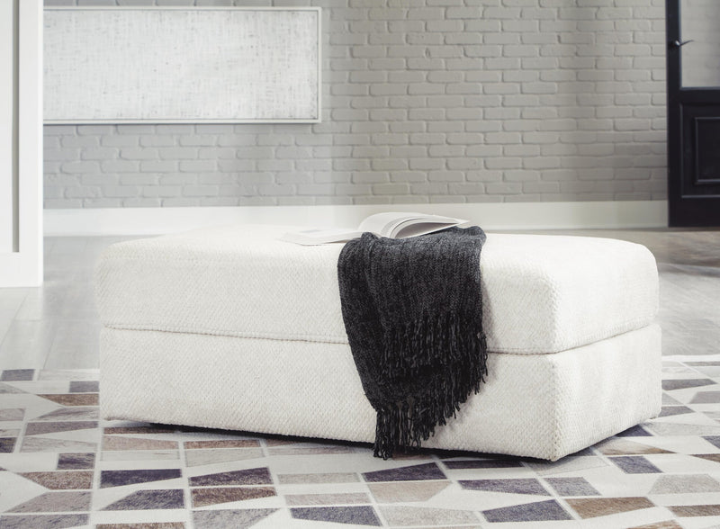 Karinne Oversized Accent Ottoman