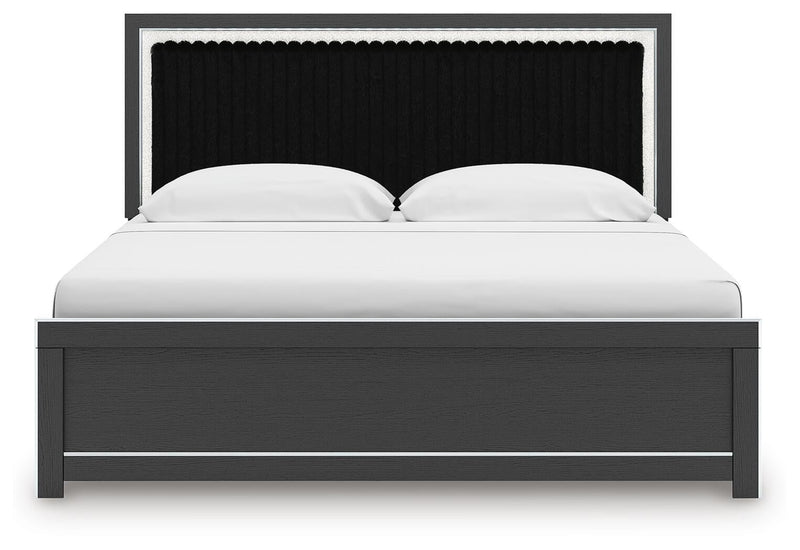 Zuraleus King Upholstered Platform Bed