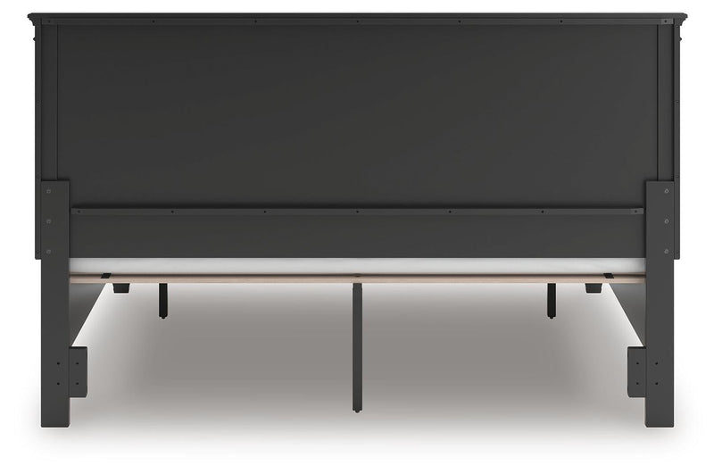 Lanolee King Panel Storage Bed