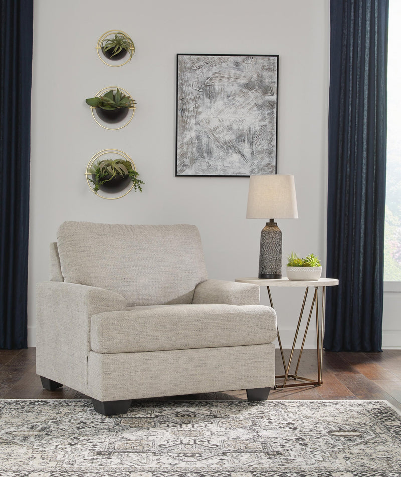 Vayda Chair and Ottoman