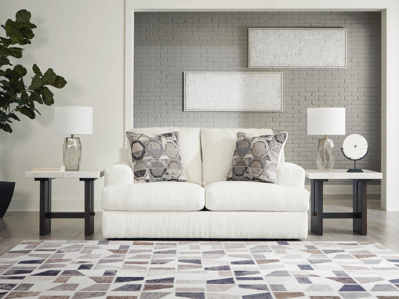 Karinne Sofa, Loveseat, Chair and Ottoman