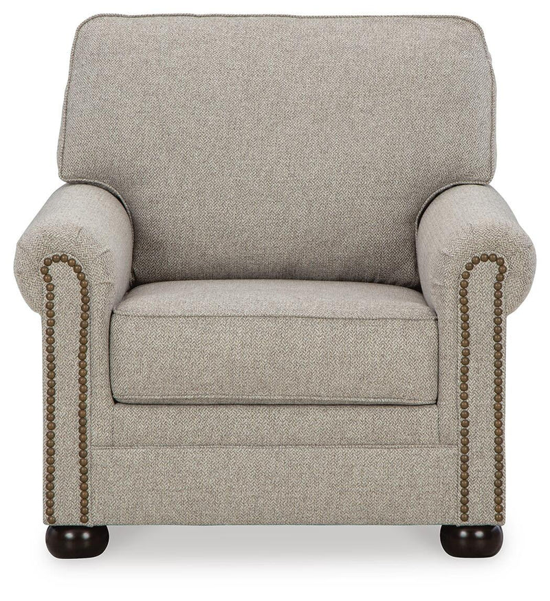 Gaelon Sofa, Loveseat, Chair and Ottoman