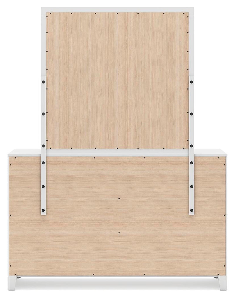 Binterglen Twin Panel Bed, Dresser, Mirror, Chest and Nightstand