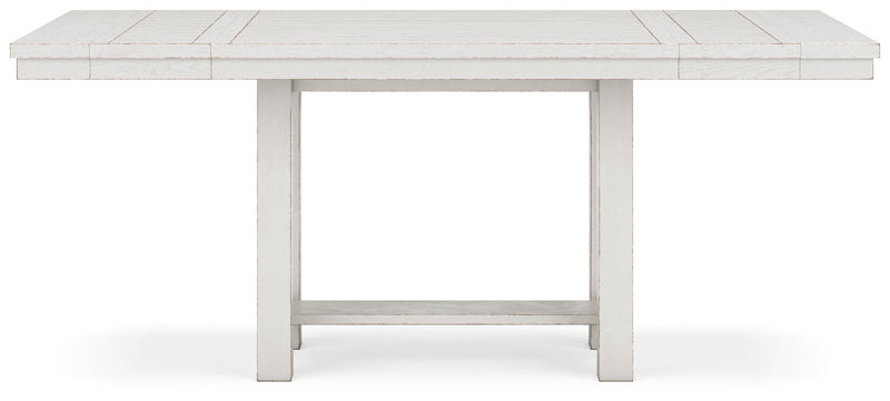 Robbinsdale Counter Height Dining Table and 8 Barstools