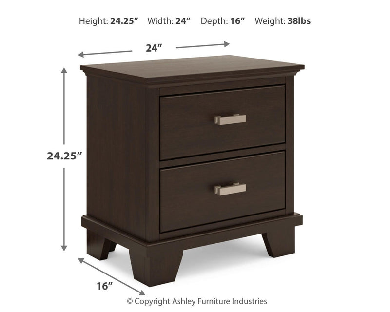 Covetown Full Panel Bed, Dresser, Mirror, Chest and Nightstand