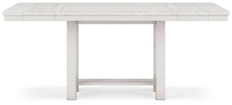 Robbinsdale Counter Height Dining Table and 10 Barstools