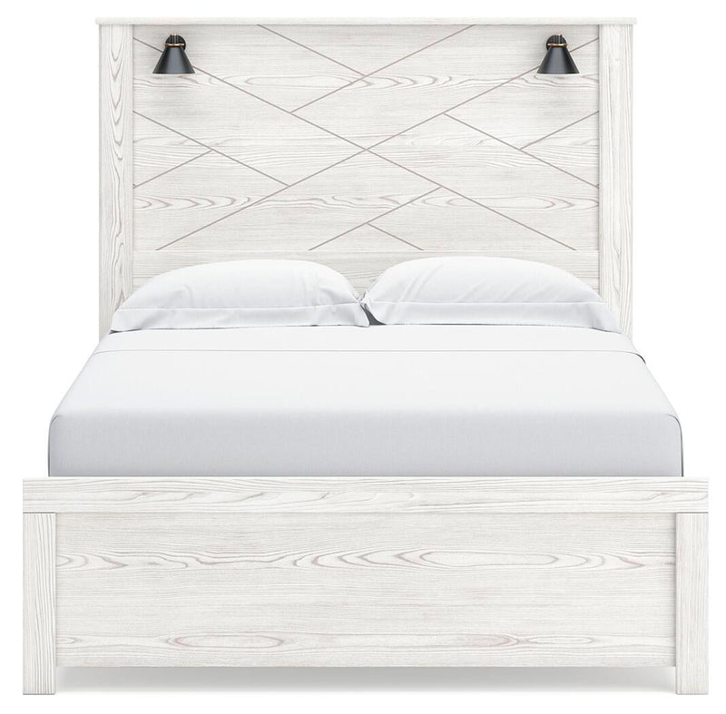 Gerridan Queen Panel Bed, Dresser, Mirror, Chest and Nightstand
