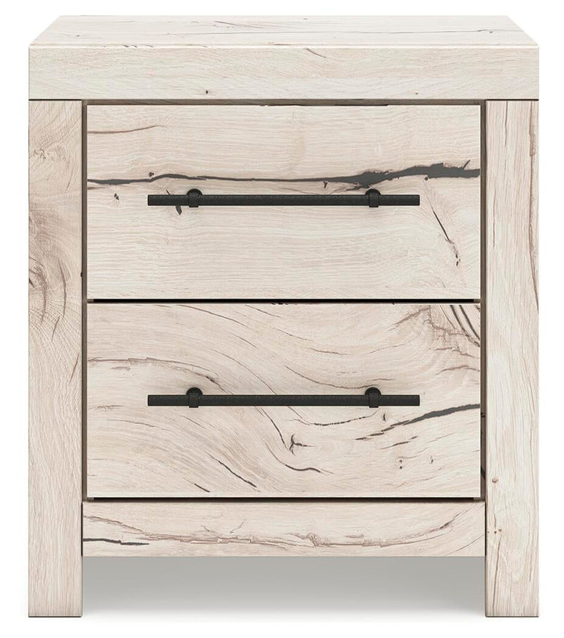 Lawroy Queen Panel Bed, Dresser, Mirror, Chest and Nightstand