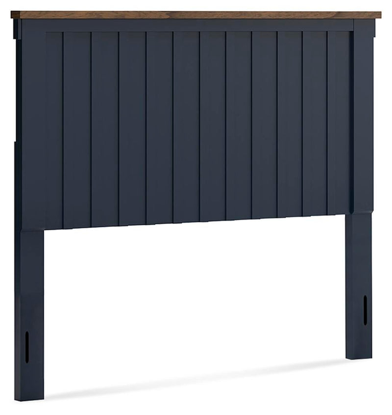 Landocken Full Panel Headboard, Dresser, Mirror and Nightstand
