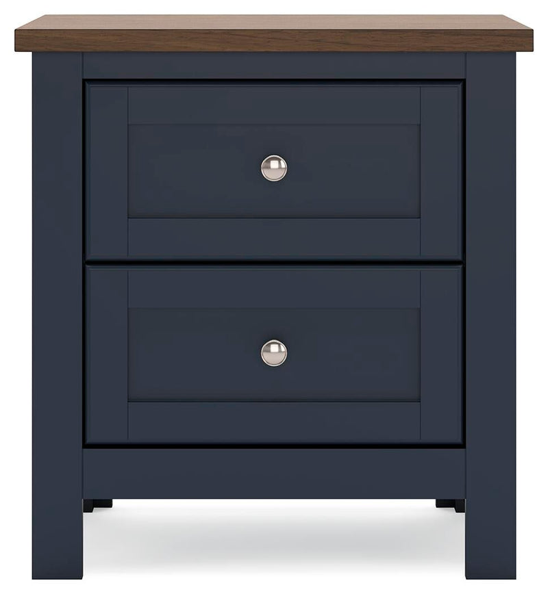 Landocken Queen Panel Bed, Dresser, Mirror, Chest and Nightstand