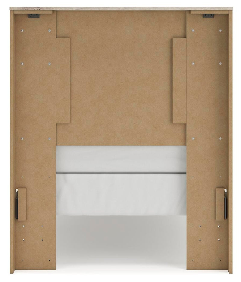 Lawroy Twin Panel Headboard, Dresser and Mirror