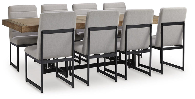 Tomtyn Dining Table and 8 Chairs