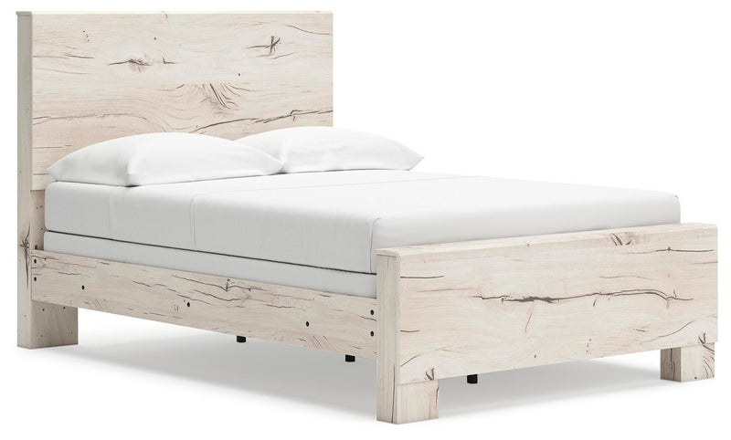 Lawroy Full Panel Bed, Dresser, Mirror, Chest and Nightstand