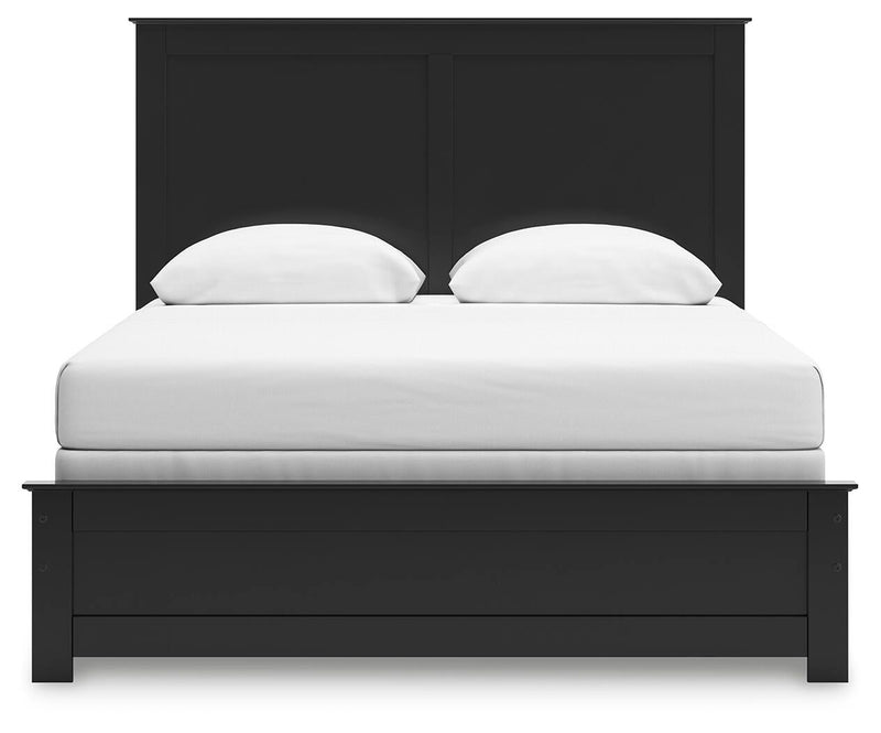 Maribel Queen Panel Bed, Dresser, Mirror and Nightstand