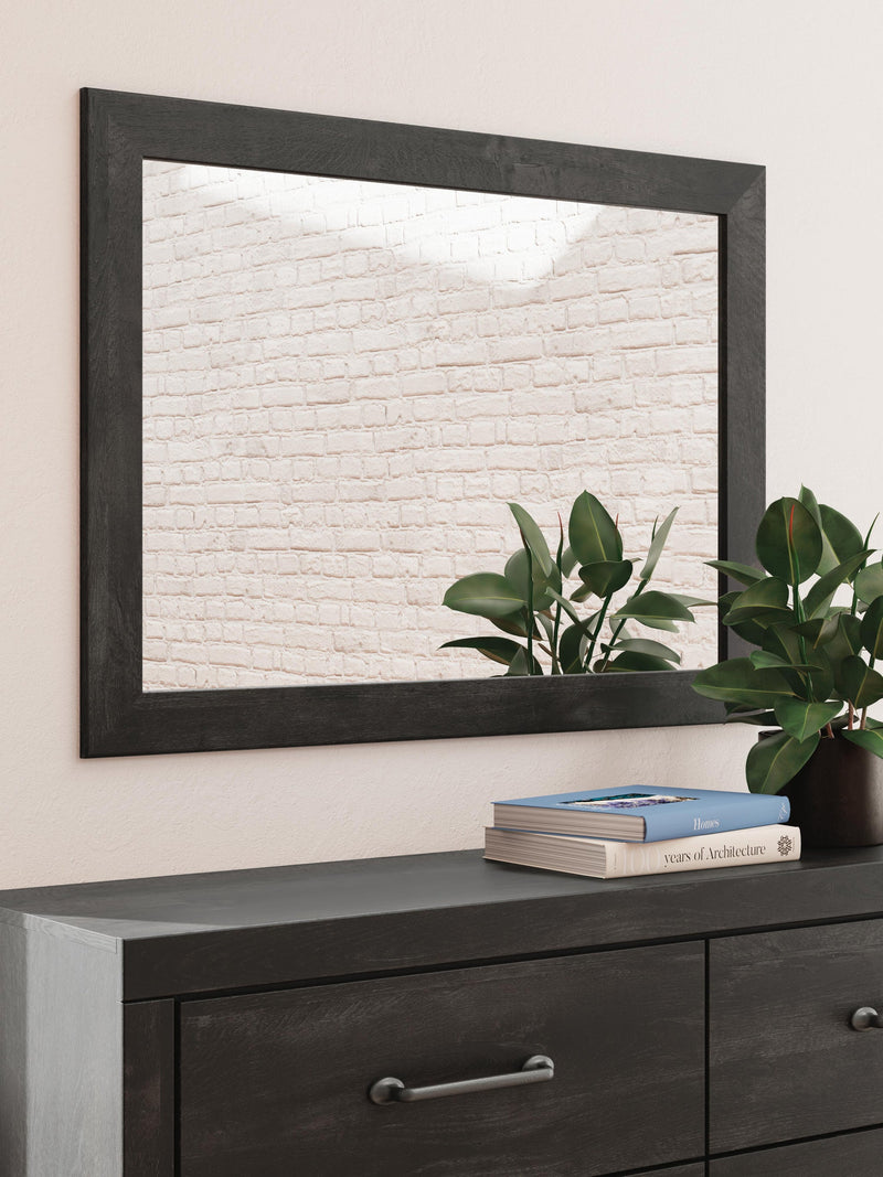 Hollivern Twin Panel Bed, Dresser, Mirror, Chest and Nightstand