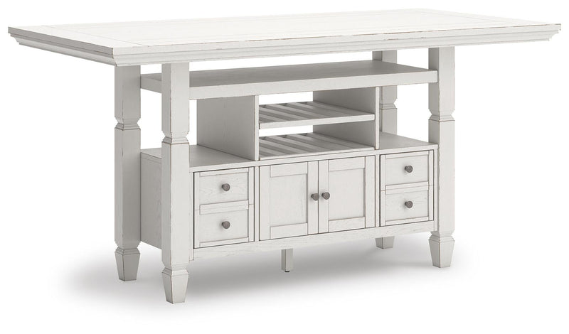 Robbinsdale Counter Height Dining Table and 6 Barstools