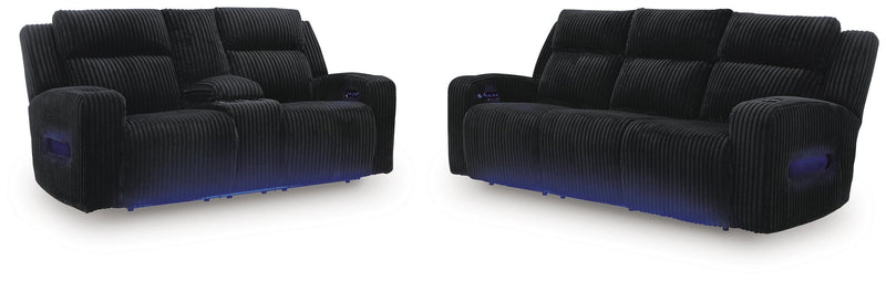 Belvarrow Sofa and Loveseat