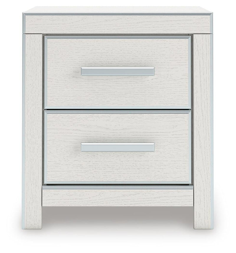 Zuraleus California King Upholstered Bed, Dresser, Mirror, Chest and Nightstand