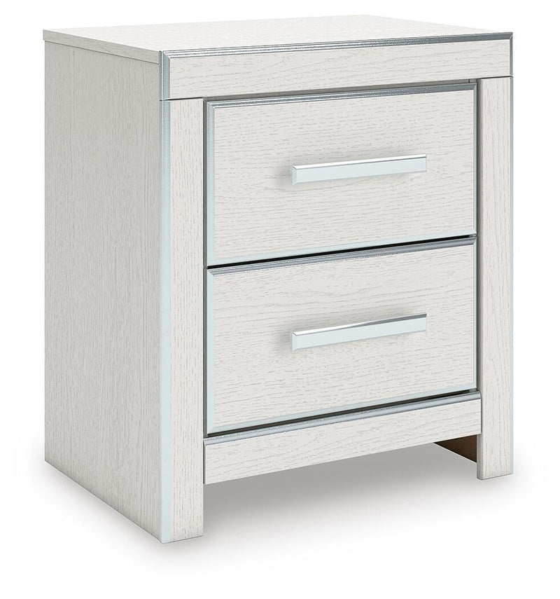 Zuraleus Queen Upholstered Bed, Dresser, Mirror and Nightstand