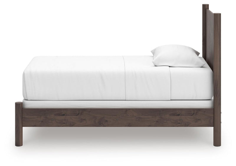 Pamytta Twin Panel Bed, Dresser and Mirror