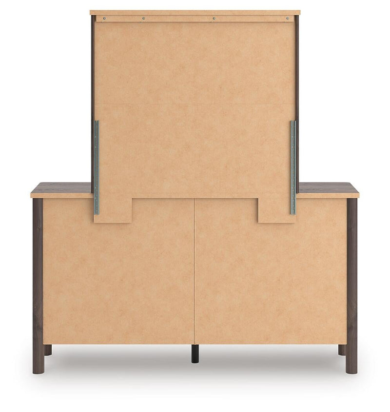 Pamytta Queen Panel Bed, Dresser, Mirror, Chest and Nightstand