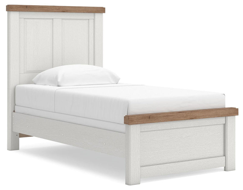 Savonport Twin Panel Bed, Dresser, Mirror, Chest and Nightstand