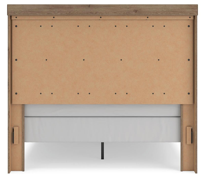 Garistyn Queen Panel Bed. Dresser, Mirror and Nightstand