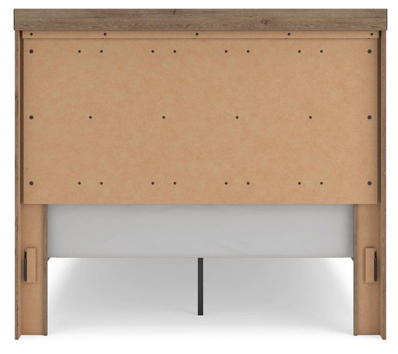 Garistyn Queen Panel Storage Bed, Dresser, Mirror, Chest and Nightstand