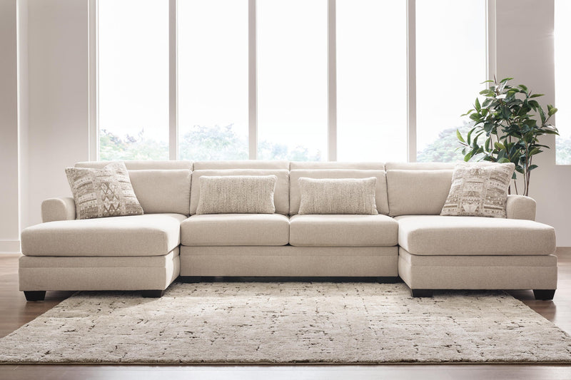 Mandi Point 3-Piece Double Chaise Sectional