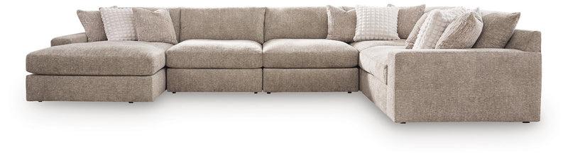 Nexora-Court 5-Piece Sectional with Chaise