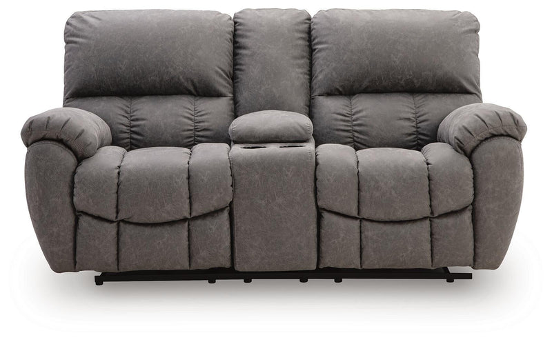 Bakerstein PWR REC Loveseat/CON/ADJ HDRST