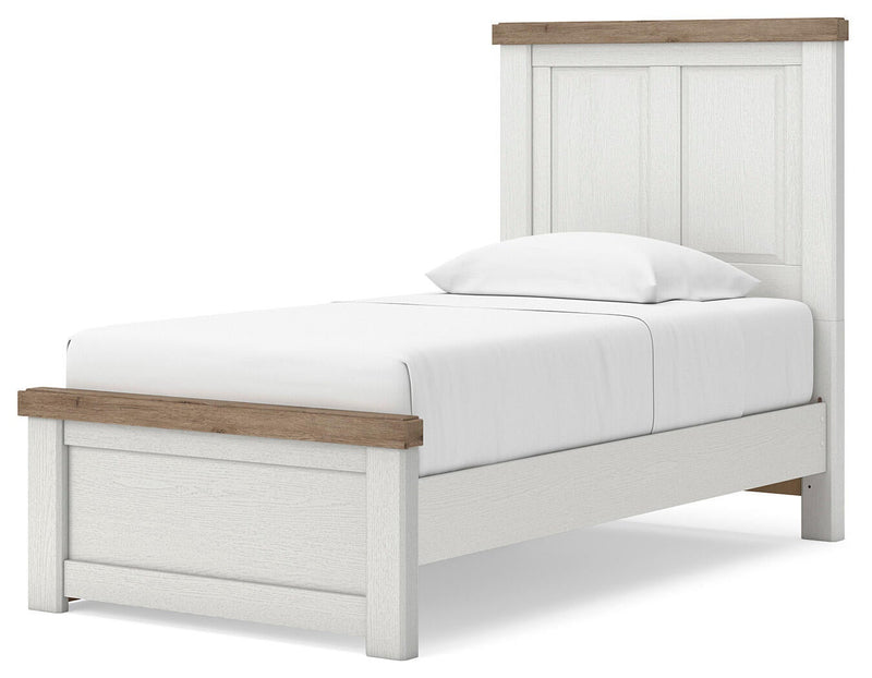 Savonport Twin Panel Bed with Storage