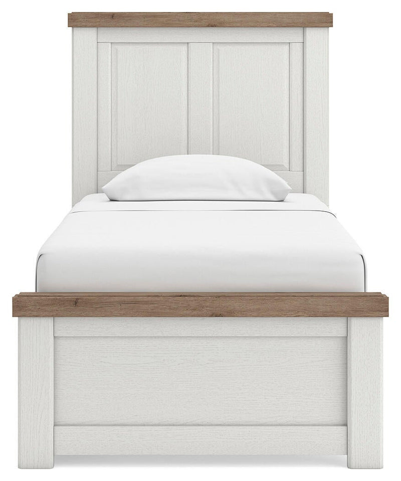 Savonport Twin Panel Bed with Storage