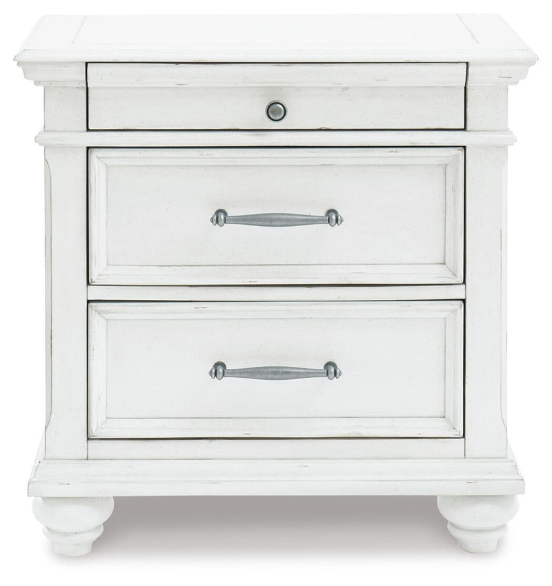 Kanwyn Three Drawer Night Stand