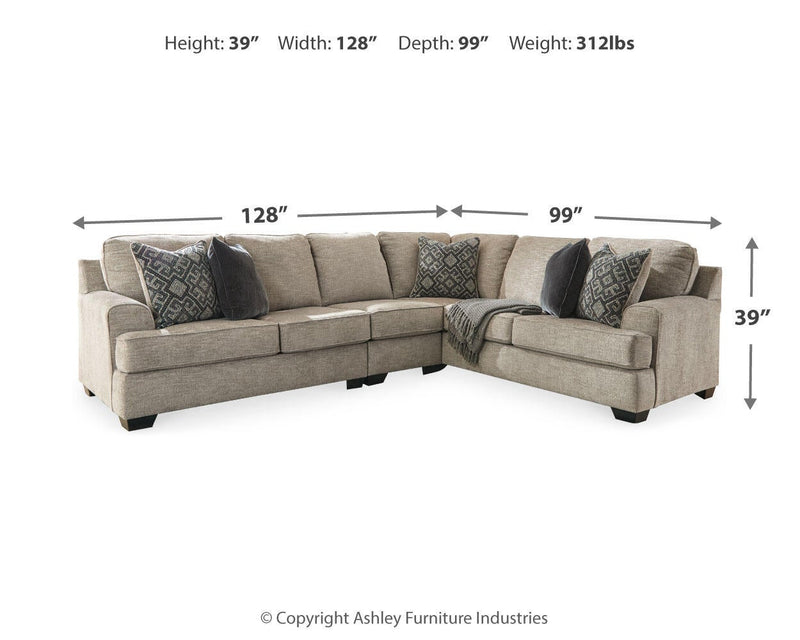 Bovarian 3-Piece Sectional