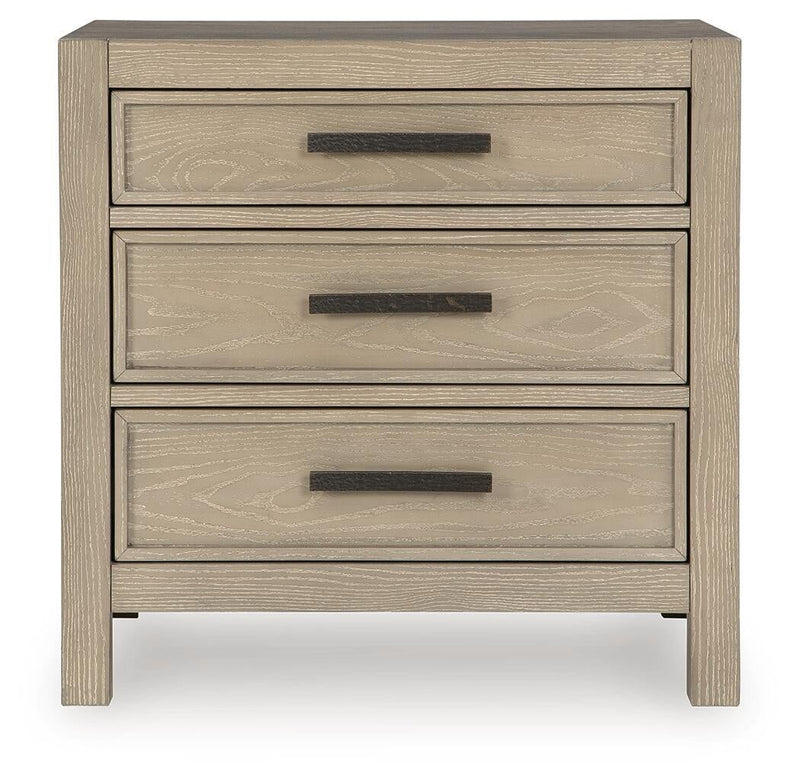 Calmoro Three Drawer Night Stand