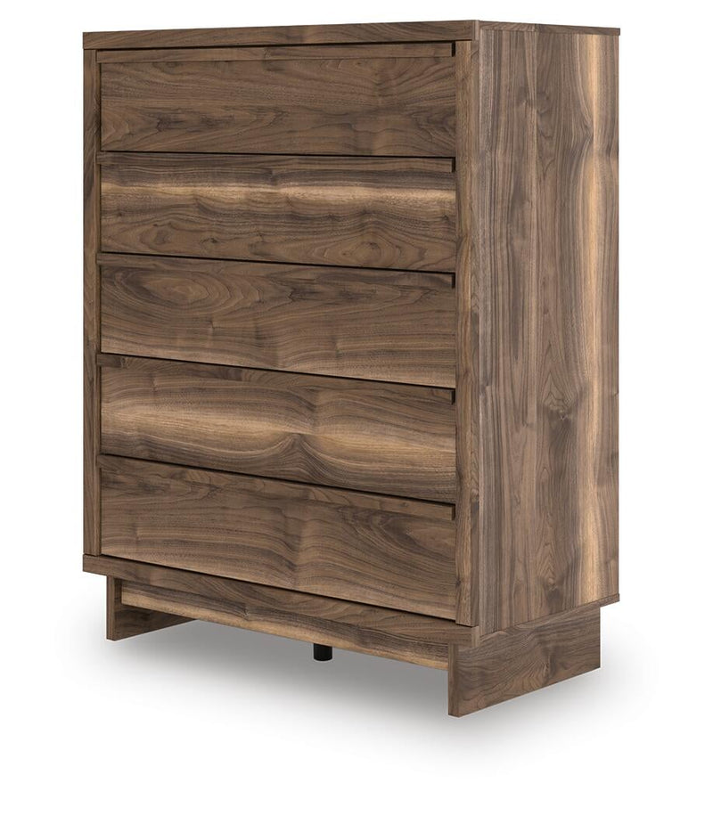 Chirason Five Drawer Wide Chest