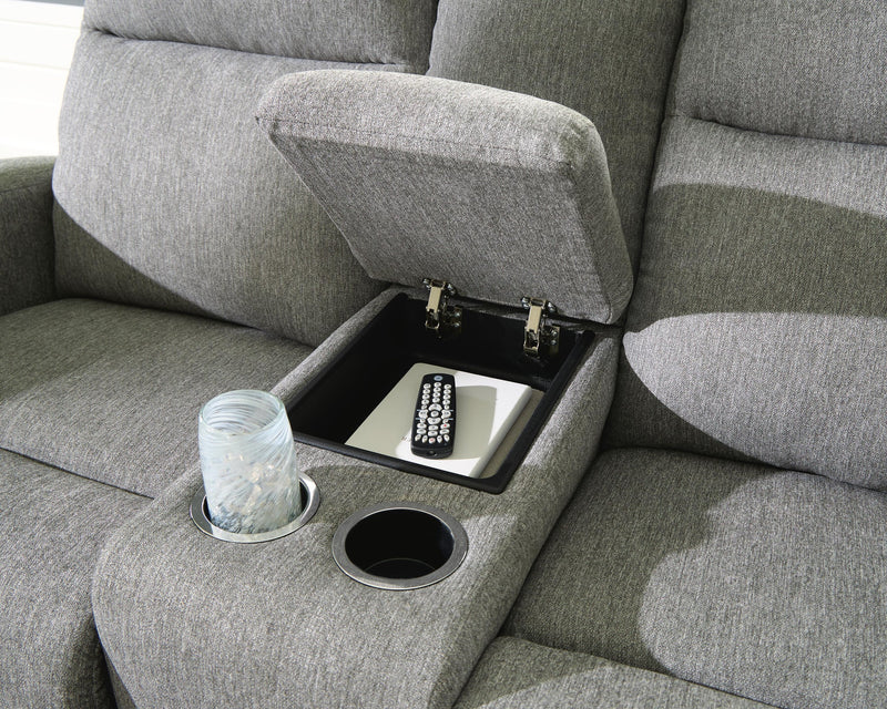 Gauntlet DBL Rec Loveseat w/Console