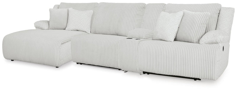 Top Tier 4-Piece Reclining Sectional with Chaise
