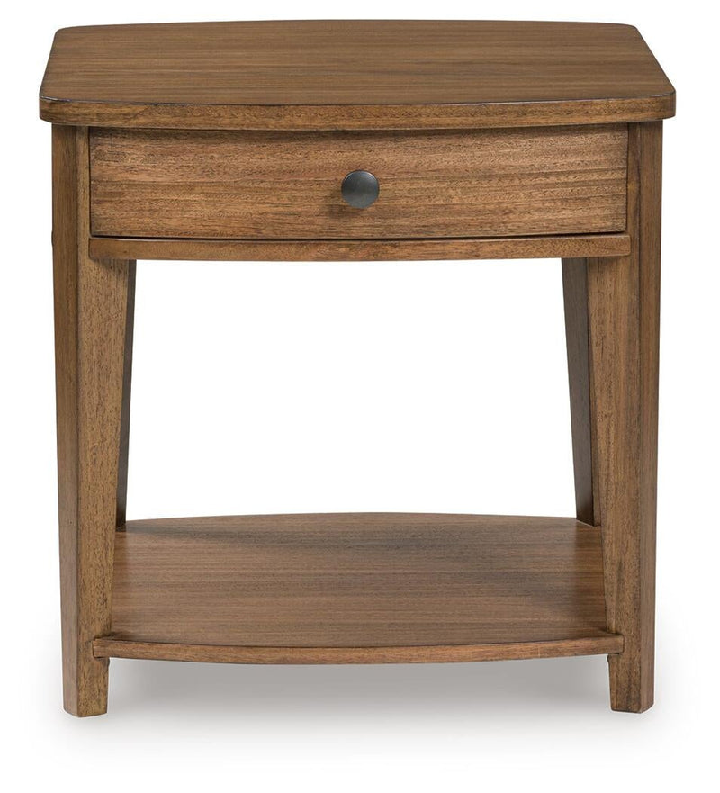 Burkbyer Rectangular End Table