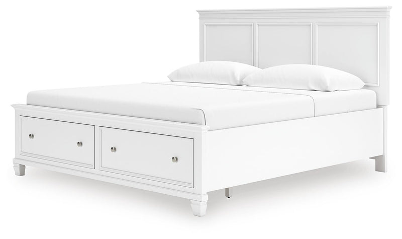 Fortman King Panel Storage Bed