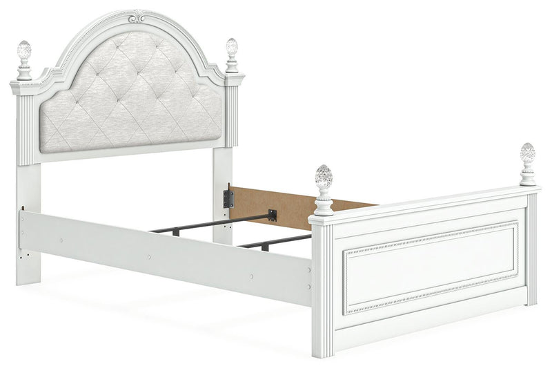 Kozlani Full Upholstered Panel Bed